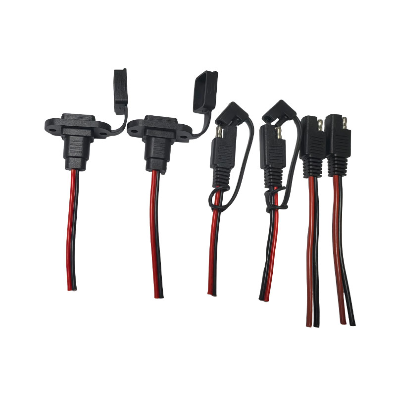 What are the innovations in the application of SAE connecting wire in portable electronic devices?